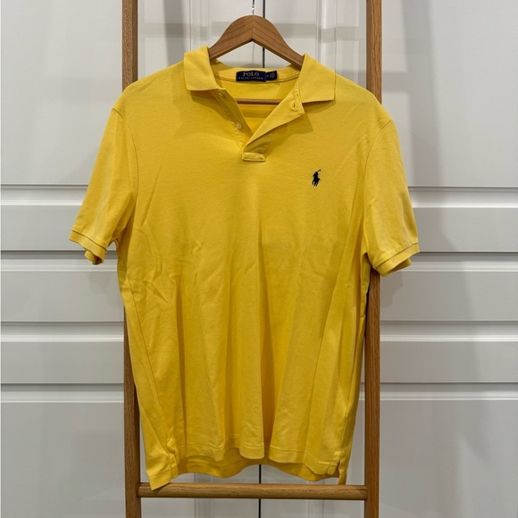 Polo by Ralph Lauren Cotton Polo  Shirt‎ - Yellow - Size M - Picture 1 of 3